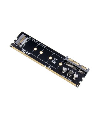 DDR2 to M.2 B-key NGFF SSD Adapter
