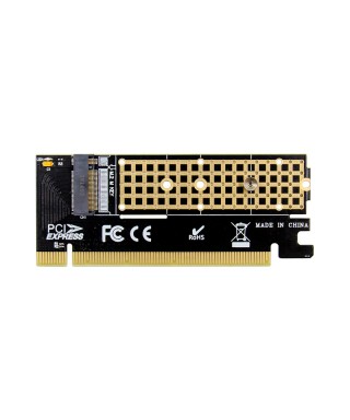 PCIe x16 to M.2 M-key NVMe SSD Adapter