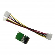 Mini PCIe to PCIe x1 + USB Riser Card, Mini PCIe to PCIe x1 Adapter Card