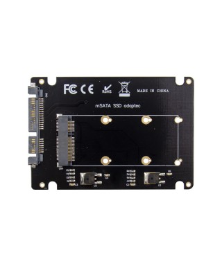 SATA to mSATA SSD Adapter
