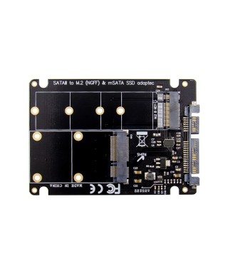 SATA to mSATA / M.2 B-key Adapter