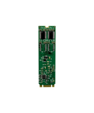 M.2 B+M Key to 2-port DB9 RS232 Serial Adapter