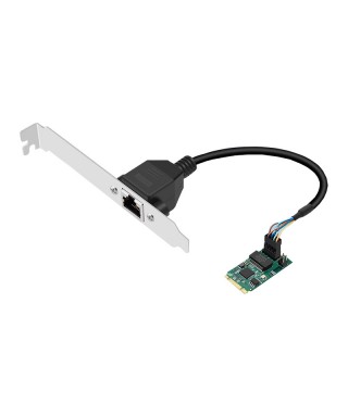 M.2 B+M 1-port RJ45 Intel I225 Chipset 2.5Gbps Ethernet Network Adapter