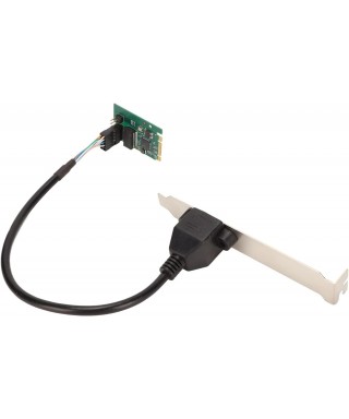 M.2 B+M 1-port RJ45 Intel I225 Chipset 2.5Gbps Ethernet Network Adapter