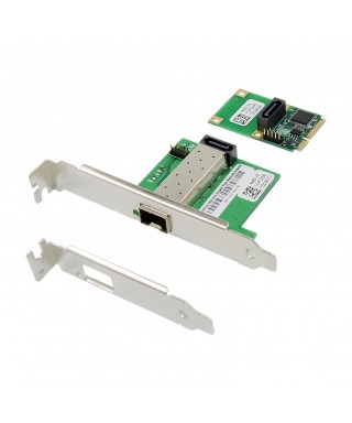 Mini PCI Express 1-port Open SFP Gigabit Ethernet Network Adapter