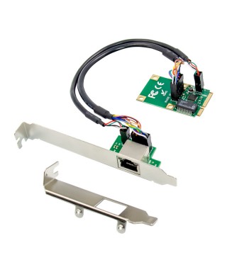 Mini PCI Express 1-port RJ45 Gigabit Ethernet Network Adapter with Realtek RTL8111F Chip