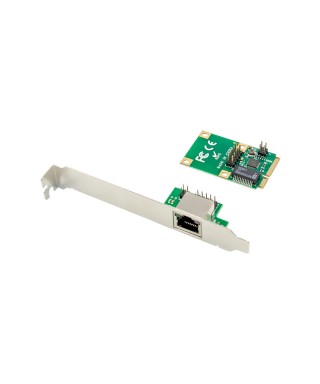 Mini PCI Express 1-port RJ45 Gigabit Ethernet Network Adapter with Realtek RTL8111F Chip