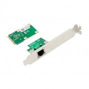 Mini PCI Express 1-port RJ45 Gigabit Ethernet Network Adapter with Realtek RTL8111F Chip