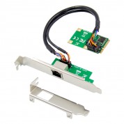Mini PCI Express 1-port RJ45 Gigabit Ethernet Network Adapter with Intel JL82574L Chip