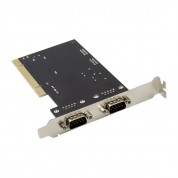 PCI MCS9865 4-port DB9 RS232 Serial Card with 16550 UART