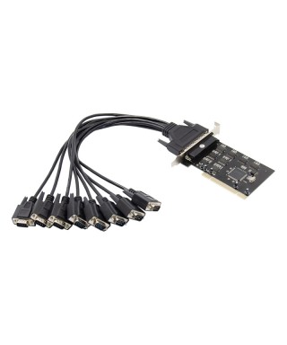 PCI 8-port DB9 RS232 Serial Card with SB16C1058PCI Chipset