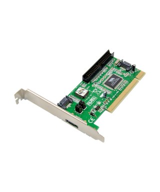 PCI 3-port SATA 150 Raid & 1-port IDE Combo Controller Card