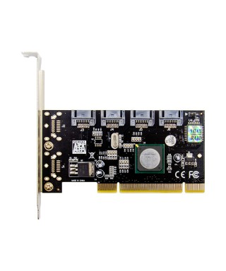 PCI 4-port SATA II 3 Gbps Controller Card 