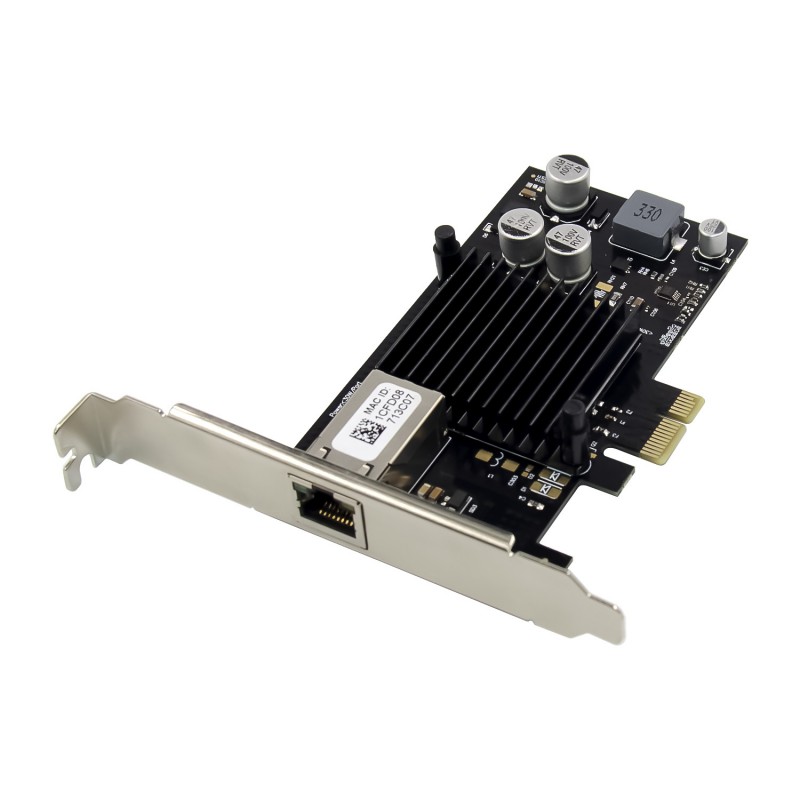 PCIe x1 1-port RJ45 POE+ Gigabit Server Network Card with Intel WGI210ATChip