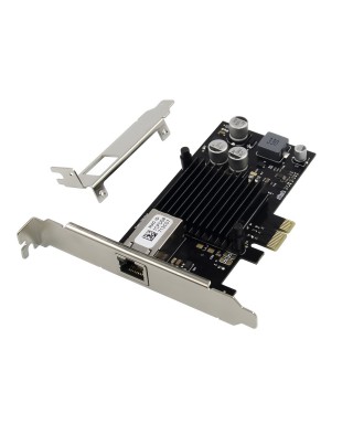 PCIe x1 1-port RJ45 POE+ Gigabit Server Network Card with Intel WGI210ATChip