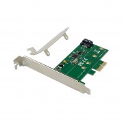 PCIe 3.0 x1 1-port M.2 B-key & 1-port SATA III Expansion Card