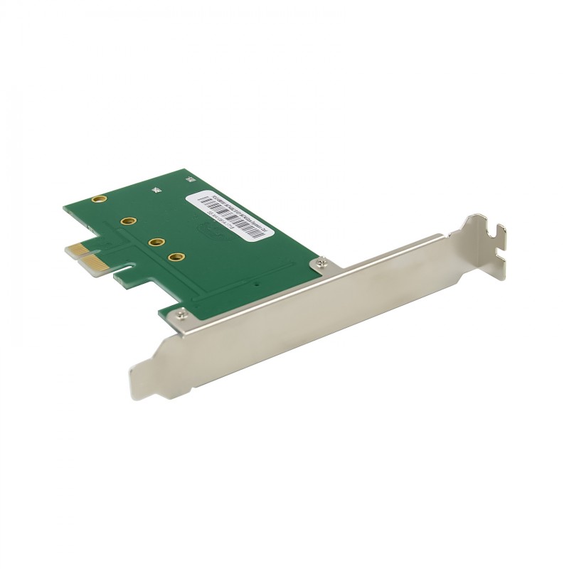 PCIe 3.0 x1 1-port M.2 B-key & 1-port SATA III Expansion Card