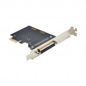 PCIe x1 MCS9901 1-port DB25 IEEE1284 Parallel Adapter Card - SPP/EPP/ECP
