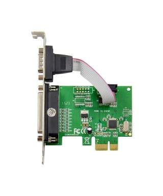 PCIe x1 CH382L 1-port RS232 Serial & 1-port Parallel 1S1P Combo Card