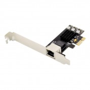 PCIe x1 1-port RJ45 2.5G Ethernet Network Interface Card