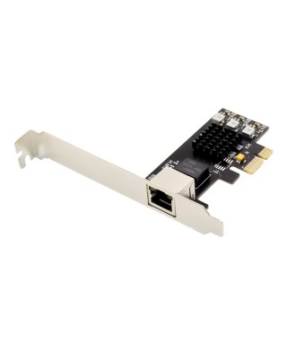 PCIe x1 1-port RJ45 2.5G Ethernet Network Interface Card