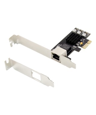 PCIe x1 1-port RJ45 2.5G Ethernet Network Interface Card