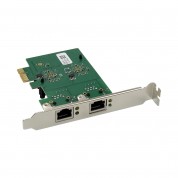 PCIe x1 2-port RJ45 2.5G Ethernet Network Interface Card