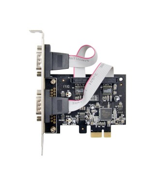 PCIe x1 OXPCIe952 2-port DB9 RS232 Serial Adapter Card with 16950 UART