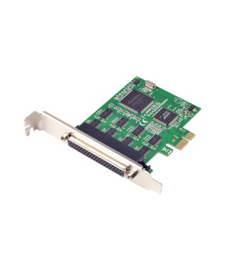 PCIe x1 SB16C1058PCI 8-port DB9 RS232 Serial Adapter Card with 16C1050 UART