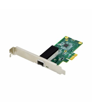 PCIe x1 Single SFP Port Intel WGI210AS Chipset Gigabit Ethernet Network Adapter