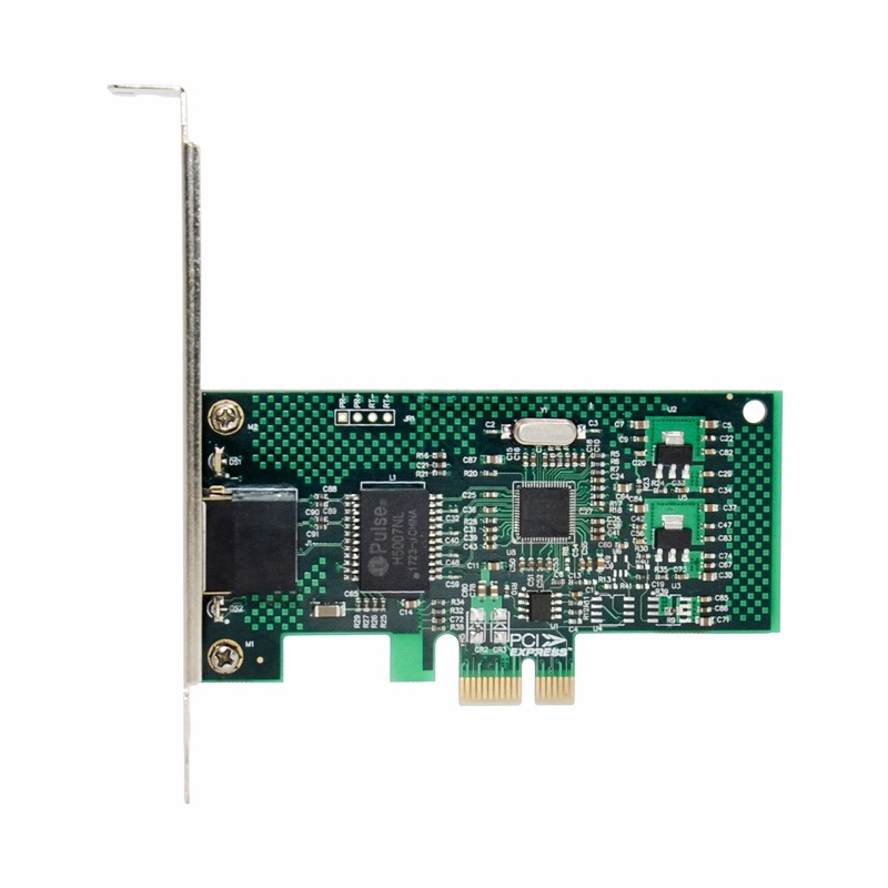 PCIe x1 1-port RJ45 Intel JL82574L Chipset Gigabit Ethernet Network Interface Card