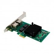PCIe x1 2-port RJ45 Intel NHI350AM2 Chipset Gigabit Ethernet Network Interface Card
