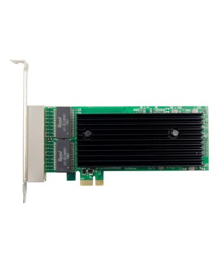 PCIe x1 4-port RJ45 Intel JL82576EB Chipset Gigabit Ethernet Network Interface Card