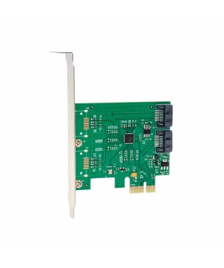 PCIe x1 2-port SATA III 6 Gbps Controller Card