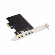 PCIe x1 5.1 Channel Surround Sound card