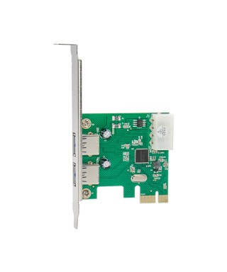 PCIe x1 2-port USB 3.0 Type-A USB Host Card with Asmedia ASM1042 Chipset