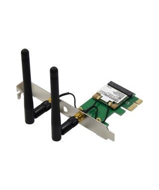 PCIe x1 RTL8188 150M 802.11BGN 2.4G Wireless LAN Card, Desktop WIFI Adapter