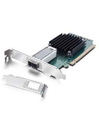 PCIe x16 Single QSFP28 Port 100GbE Network Interface Card