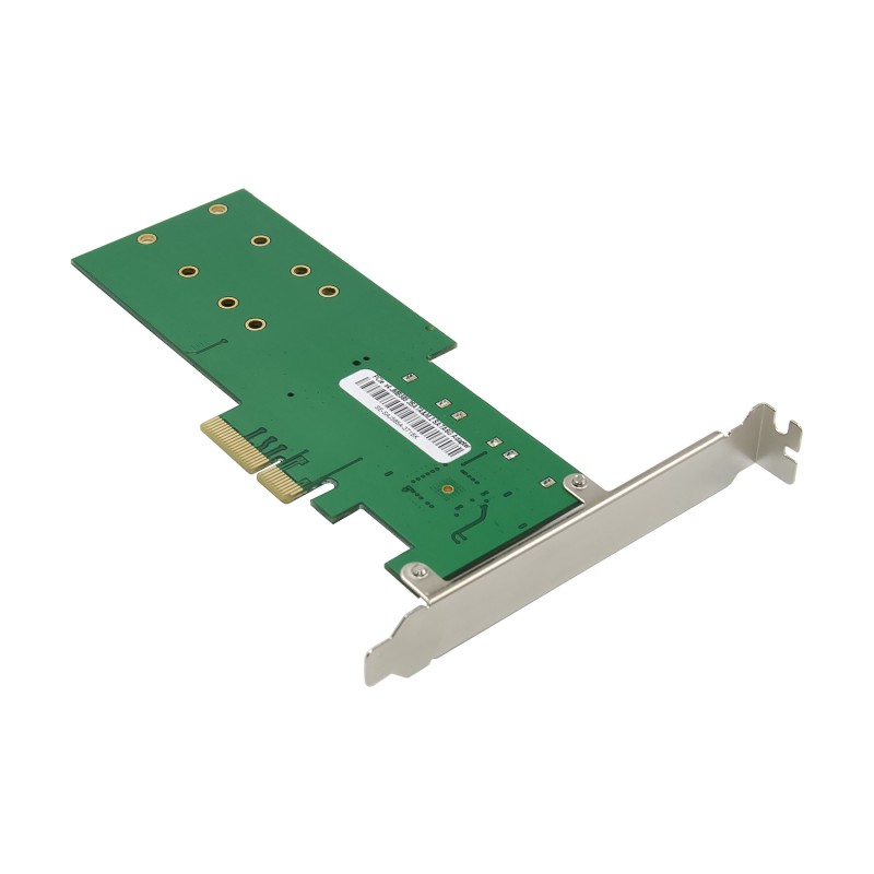 PCIe 3.0 x4 2-port M.2 B-key & 3-port SATA III Expansion Card