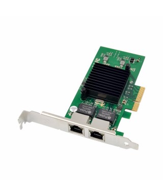 PCIe x4 2-port RJ45 Intel JL82576EB Chipset Gigabit Ethernet Network Interface Card