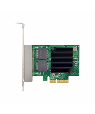 PCIe x4 4-port RJ45 Intel NHI350AM4 Chipset Gigabit Ethernet Network Interface Card