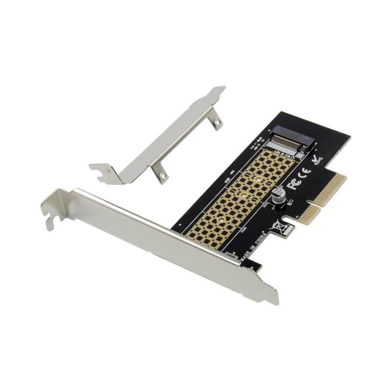 PCIe 3.0 x4 1-port M.2 M-key NGFF NVMe Controller Card