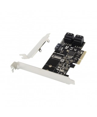 PCIe 3.0 x4 5-port SATA III 6 Gbps Expansion Card