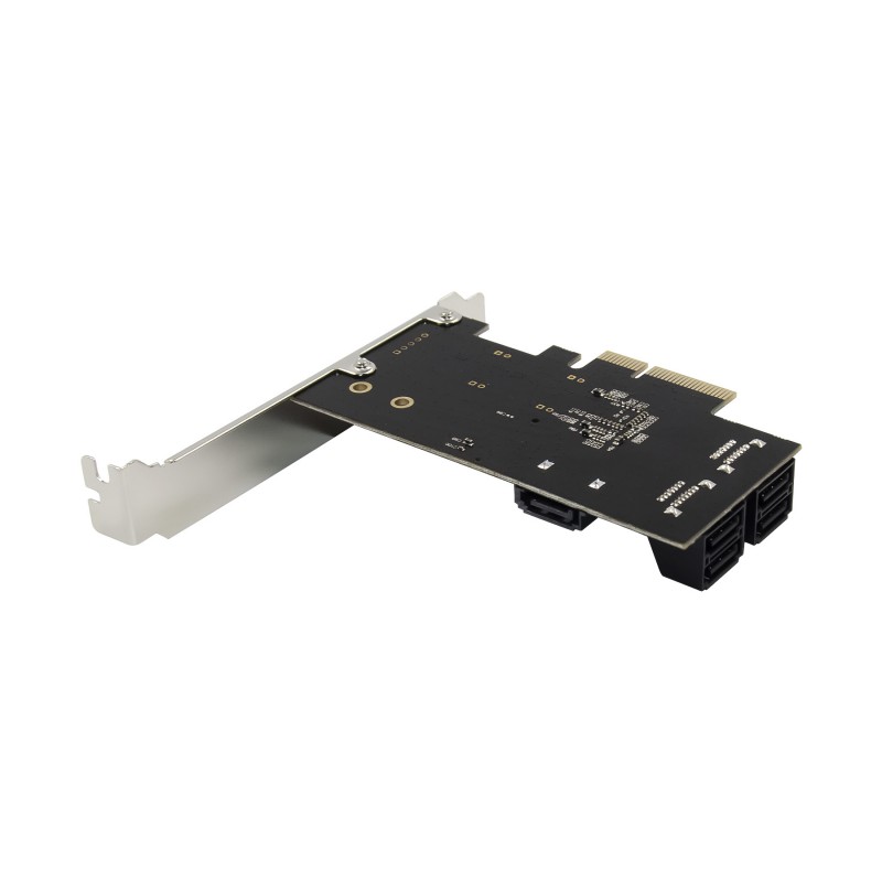 PCIe 3.0 x4 5-port SATA III 6 Gbps Expansion Card