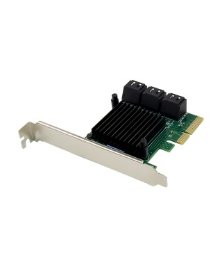 PCIe 2.0 x4 6-port SATA III 6 Gbps Expansion Card