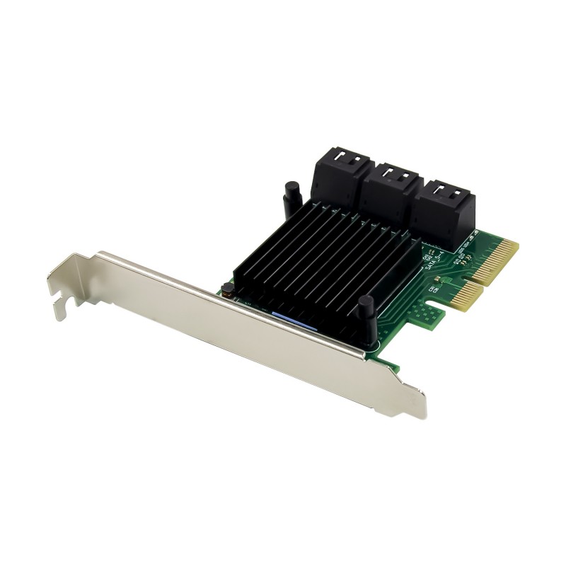 PCIe 2.0 x4 6-port SATA III 6 Gbps Expansion Card