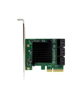 PCIe 2.0 x4 6-port SATA III 6 Gbps Expansion Card