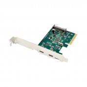 PCIe x4 2-port USB 3.1 Type-C USB Host Card