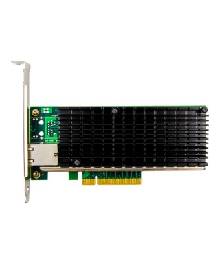 PCIe x8 1-port RJ45 10GBASE-T Ethernet Network Card with Intel X540 Chip