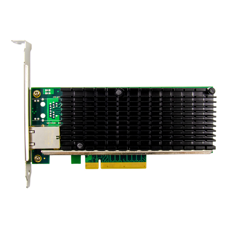 PCIe x8 1-port RJ45 10GBASE-T Ethernet Network Card with Intel X540 Chip